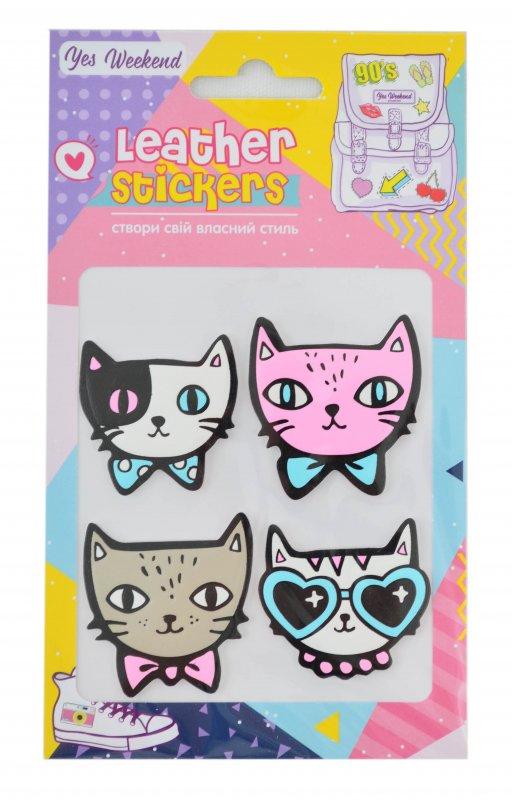 Набір наклейок Leather stikers "Cats" 531618