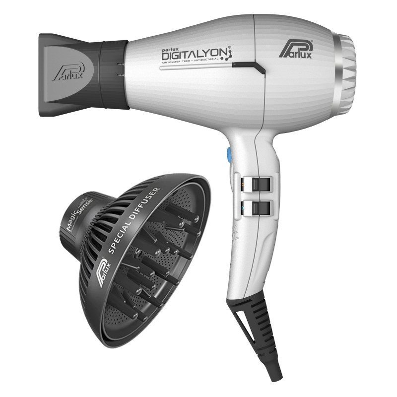 Професійний фен Parlux Digitalyon Silver + дифузор (DGTALYONSL+MAGIC), фото 1