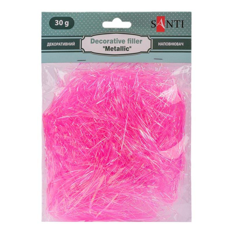 Наповнювач декоративний SANTI "металік", рожевий 742776