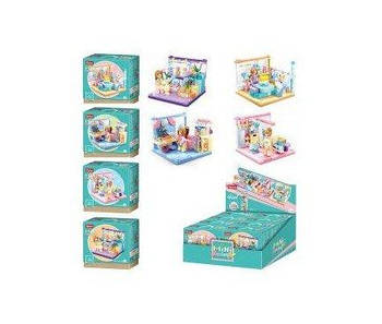 Конструктор SLUBAN салон краси МІКС M38-B0883 G-Rich