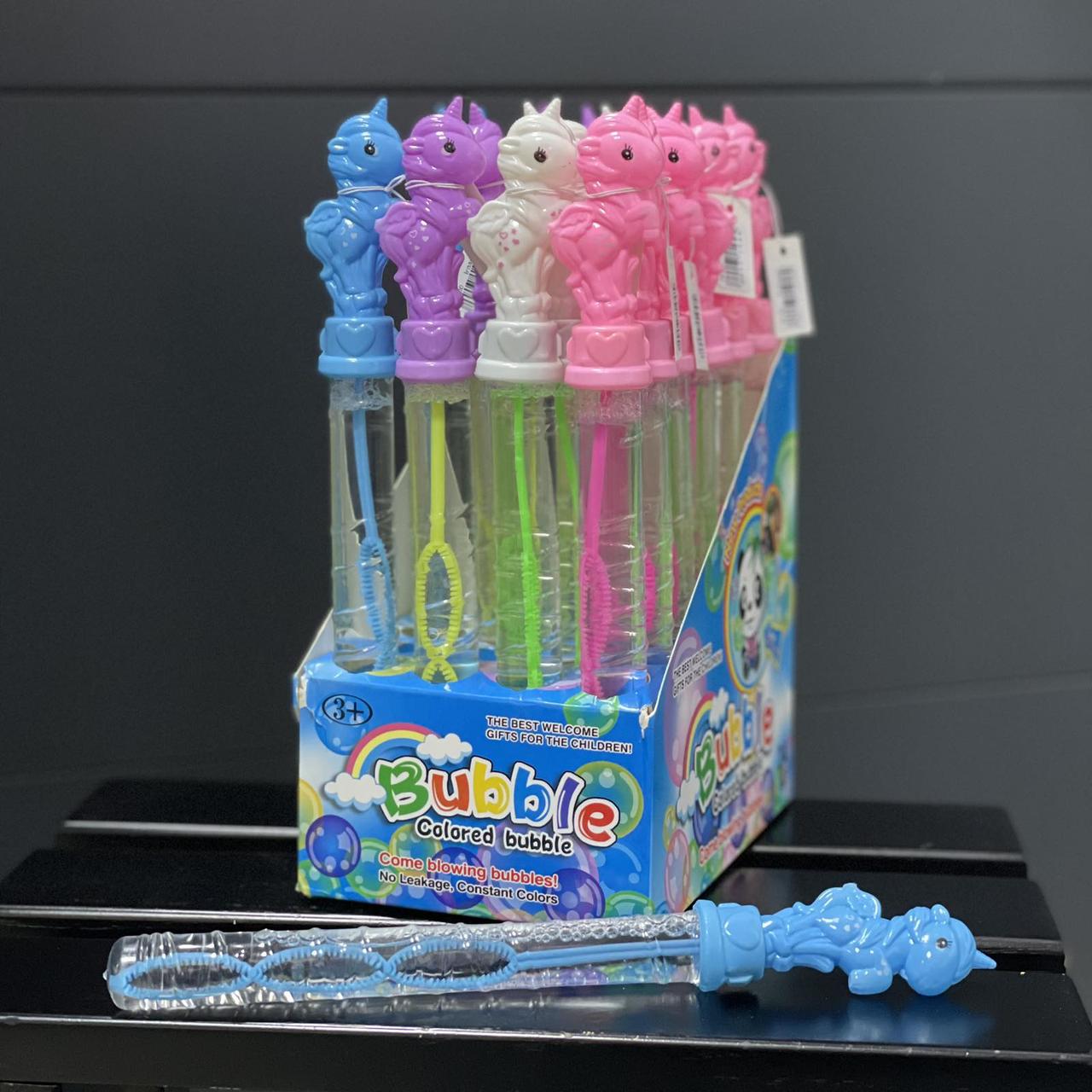 Іграшка дитяча "Мильні бульбашки. Єдиноріг", 25 см, мікс, Мыльные пузыри "Эдинорог" ЛТ, фото 1