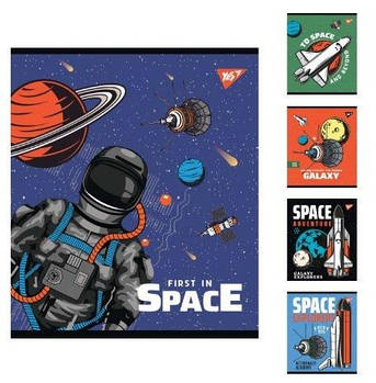 Зошит для записів А5/12 лінія YES "Galaxy exploring" 10шт 765165 G-Rich