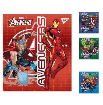 Зошит для записів А5/12 лінія YES "Marvel" 10шт 765168 G-Rich