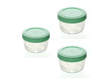 Контейнеры пищевые с резьбой "Винтаж" 3шт/наб PB-737 G-Rich