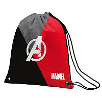 Сумка для обуви YES SB-10 "Marvel.Avengers", серый/красный/черный 558753