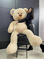 Іграшка мяка "Ведмедик", світло - коричневий, 200 см., Мягкая игрушка "Мишка" В360/6 ТМ "Масяня", фото 3