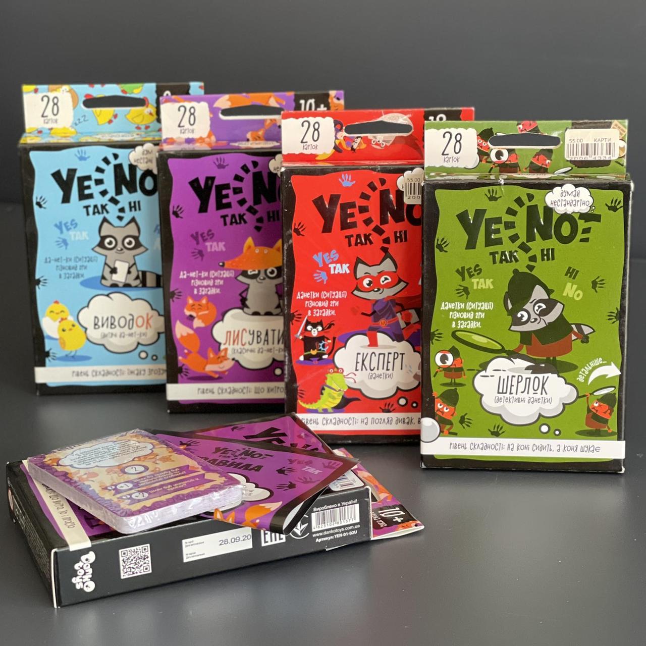 Гра настільна "Так Ні. Yes Not. Єнот", мікс, Настольная игра "Royal Bluff"., фото 1