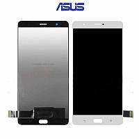 Дисплей для Asus ZenFone 3 Ultra (ZU680KL), модуль у зборі (екран і сенсор), оригінал Білий, оригінал