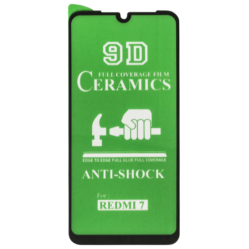 Apple iPhone 13/13 Pro/14/16e Захисне скло Ceramic Glass Black тех. пакування