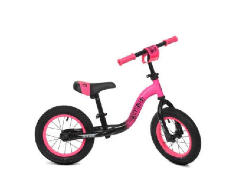 Біговел PROFI KIDS рожево-чорний ML1201A-4