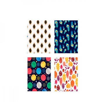 Блокнот А6 64 л в клітину 7БЦ/БК273/4 (19282/83/84/85)Mix 605342 G-Rich