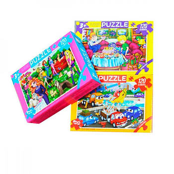 Пазли 120 елементів Mix 612909 G-Rich