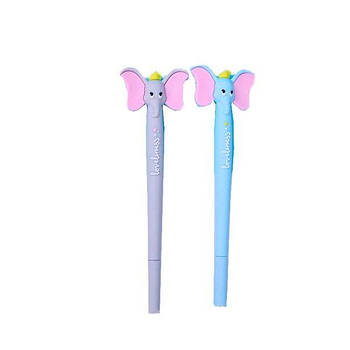 Ручка гелева "Слоник", синя 605924 G-Rich