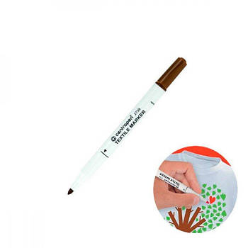 Маркер Centropen для коричневого текстилю 602074/2739 G-Rich