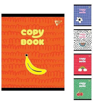 Зошит для записів А5/12 лінія YES "Doodle fun" 10шт 765164 G-Rich