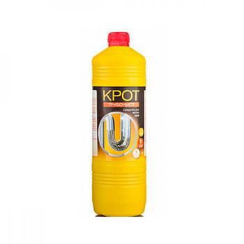 Миючий засіб для чищення труб "Крот 1 літр 97022 G-Rich