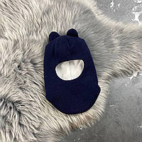 Зимняя детская шапка-шлем с ушками Sapphire Bear Bewarm от 6 месяцев до 2 лет от 2 лет до 6 лет