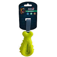 Игрушка AnimAll GrizZzly Куриная ножка, для собак, 25×7.2×5.8 см, зеленая