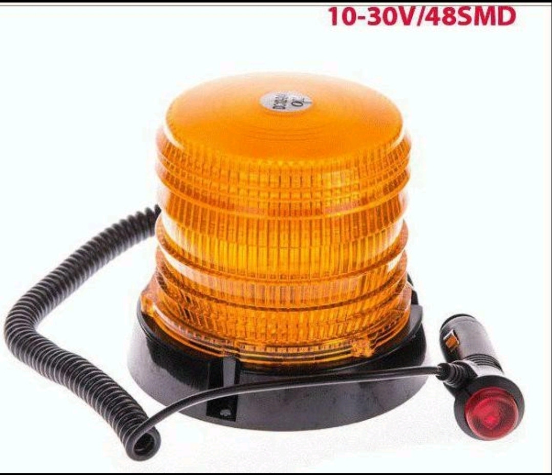 Мигалка жовта Led світлодіодна на магніті дворежимна Pulso LP-12240 12v, 24v, фото 1