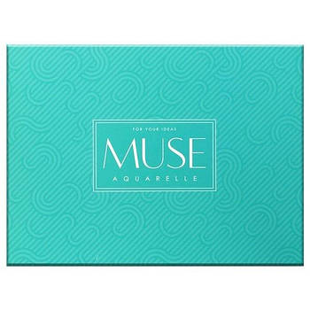 Альбом для акварелі А5+ 15л 300 г/м2 Школярик Muse відривний 113440/038