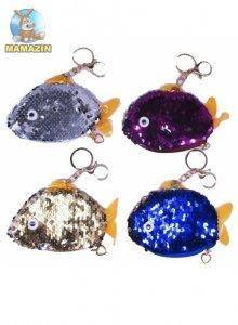 Брелок-гаманець "Рибка" паєтки 603769 G-Rich