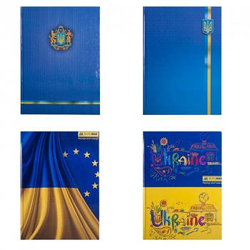 Канцелярська книга Buromax "Ukraine" A4 96 л. Mix. 609546/BM2400-38