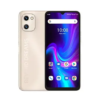 Смартфон Umidigi F3 SE 4/128 Gb Gold, 20/8 Мп, Tiger T610, 2sim, 6.7" IPS, 5150mAh, 8 ядер