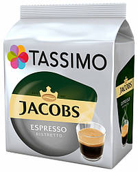 Кава в капсулах Tassimo Jacobs Espresso Ristretto 16 шт.