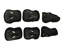 Захист для дітей Black, наколінники, налокітн, захист на запястя