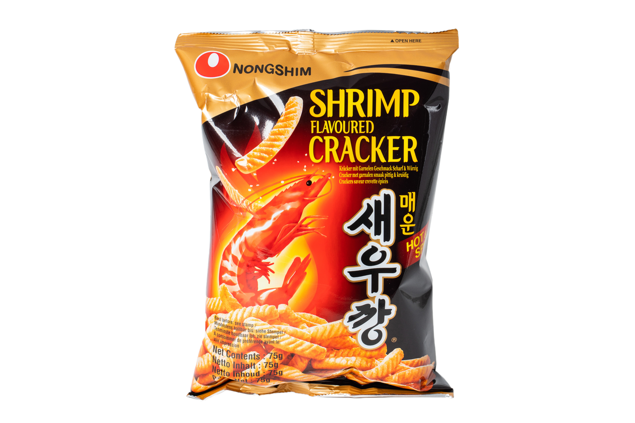 Крекер креветковий гострий Hot & Spicy NONGSHIM 75 г