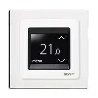 Терморегулятор програмований Devireg Touch White Сенсорний