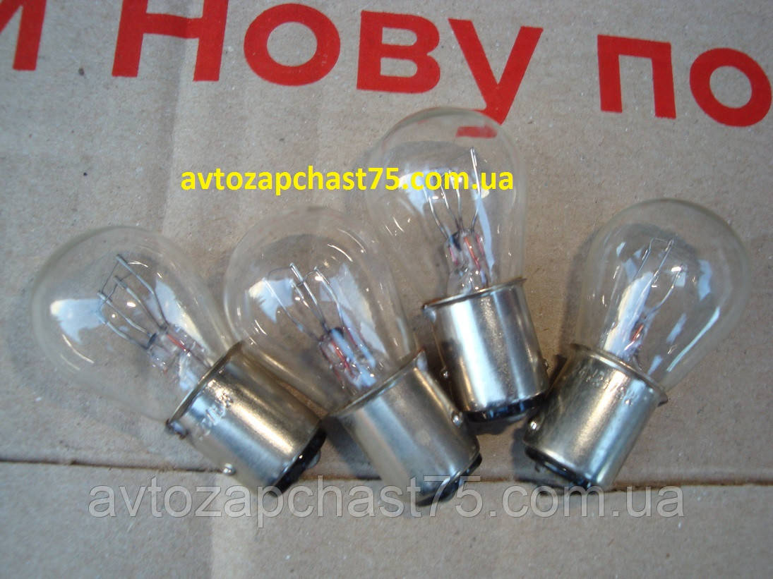 Лампочки 24 v 21/5 W, 2 контактні, комплект 4 шт. (виробник Китай), фото 1