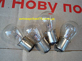 Лампочки 24 v 21/5 W, 2 контактні, комплект 4 шт. (виробник Китай)