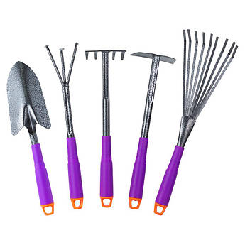 Набір посадковий з 5 предметів (порожнина ручка) (ABS) GRAD (5044545)