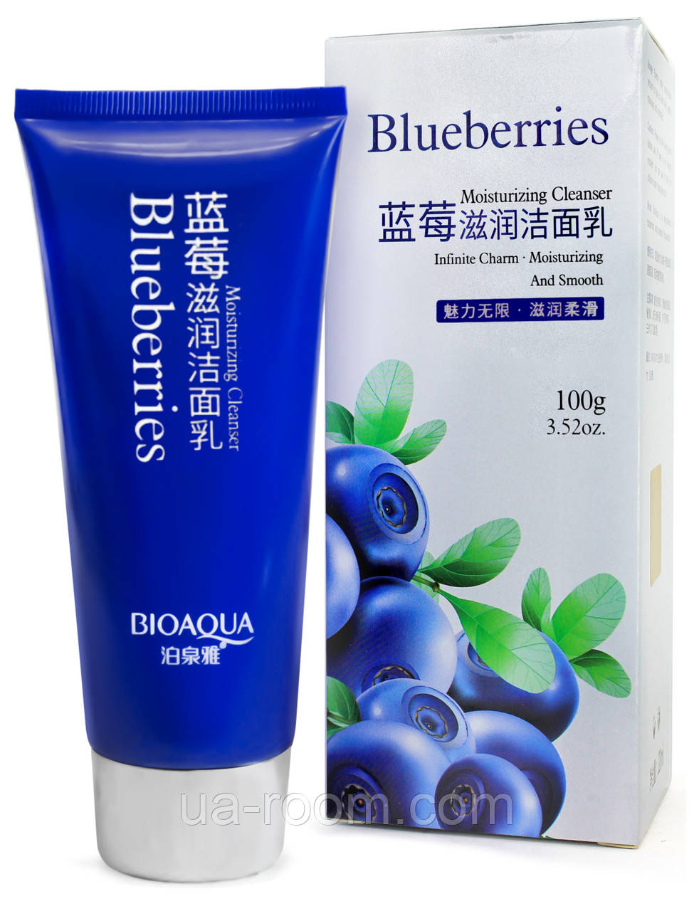 Очищаюча пінка для вмивання BIOAQUA Moisturizing Cleanser, 100 г.