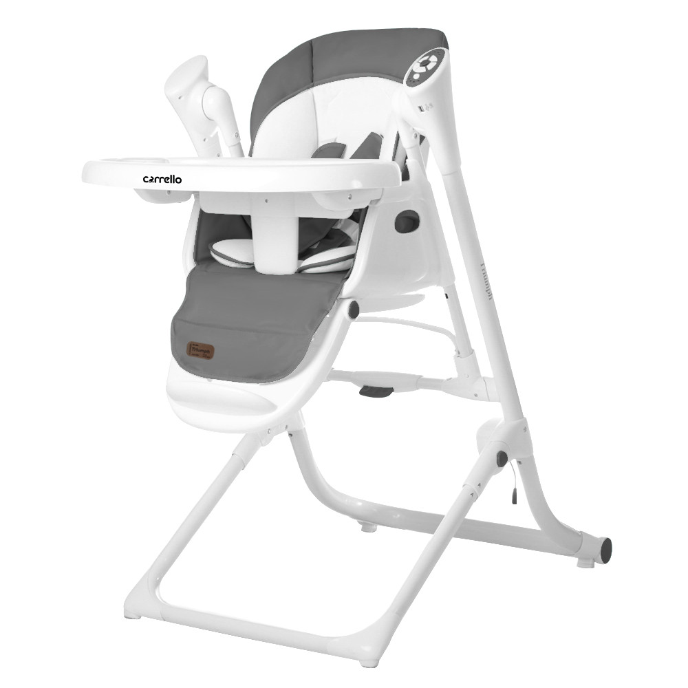 Стільчик-гойдалка для годування Triumph, «Carrello» (CRL-10302), колір Palette Grey (темно-сірий)