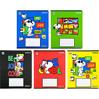 Зошит шкільний Kite 12 аркушів лінія Snoopy