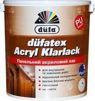 Аква-лак панельный матовый 2.5л düfatex Acryl Klarlack Matt