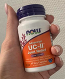 Для здоров'я кісток Now Foods Advanced UC-II Joint Relief 60 веган капс, фото 6