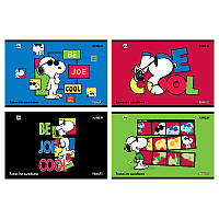 Альбом для малювання 24арк скоба Kite Snoopy 100г/м2