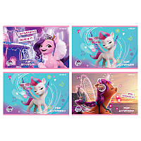 Альбом для малювання 24арк скоба Kite My Little Pony 100г/м2