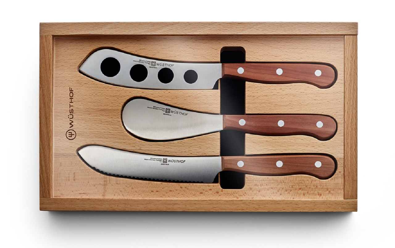 Набір ножів Wüsthof Charcuterie set 3 предмета, коричневий