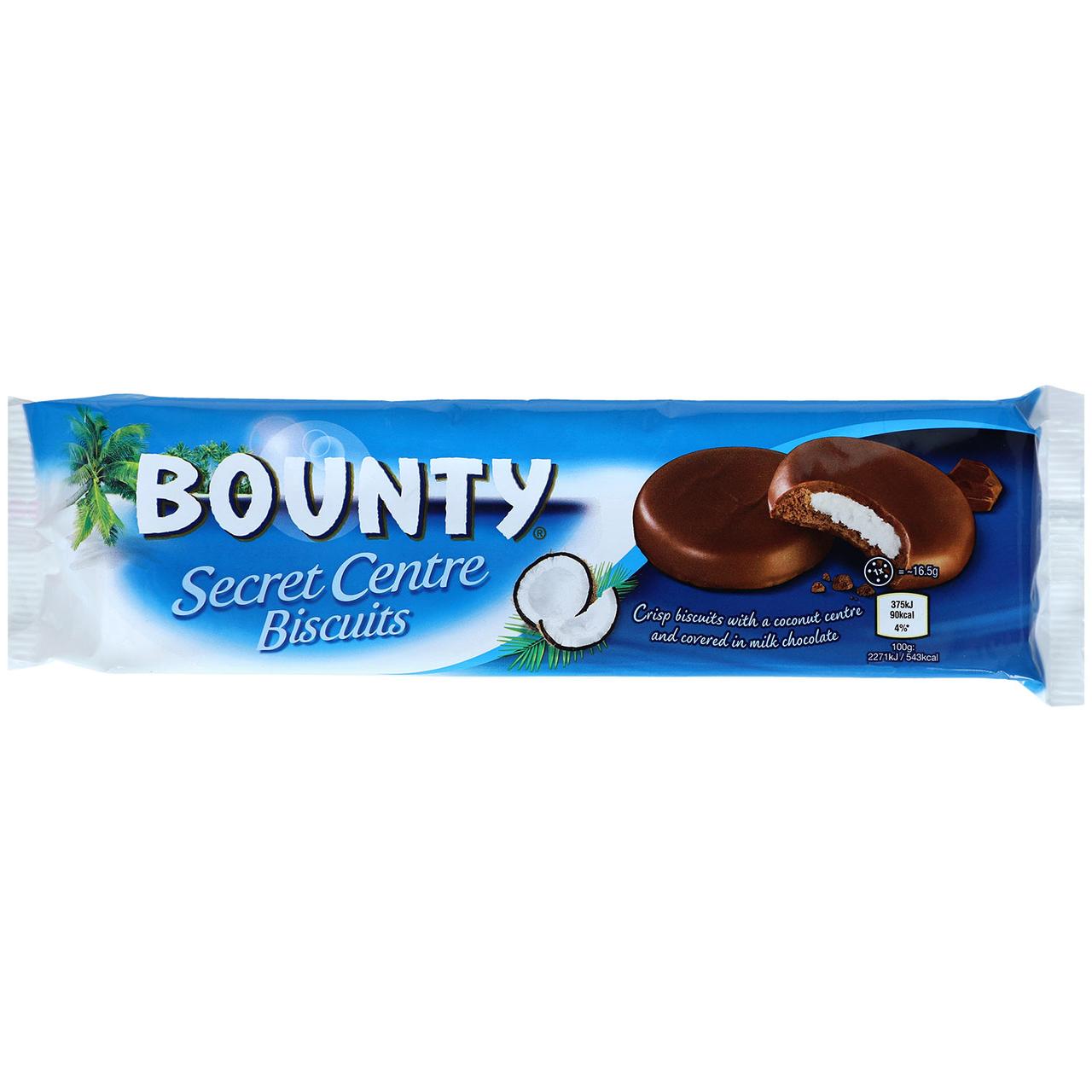 Печиво Bounty Secret Centre Biscuits 132g