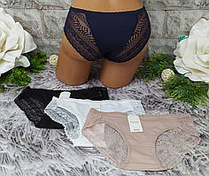 Труси жіночі S|M 42-44 розмір з ажуром бавовна Dyana (SK 5665)