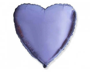 Фольгована куля Flexmetal Серце Лілія 18'