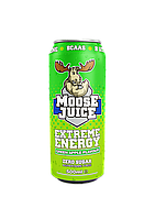 Энергетик Muscle Moose Juice Extreme Energy Green Apple Без сахара 500ml