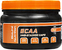 Аминокислота HMB-STACKED BCAA 2:1:1 BioLine Nutrition капсули(без смаку)