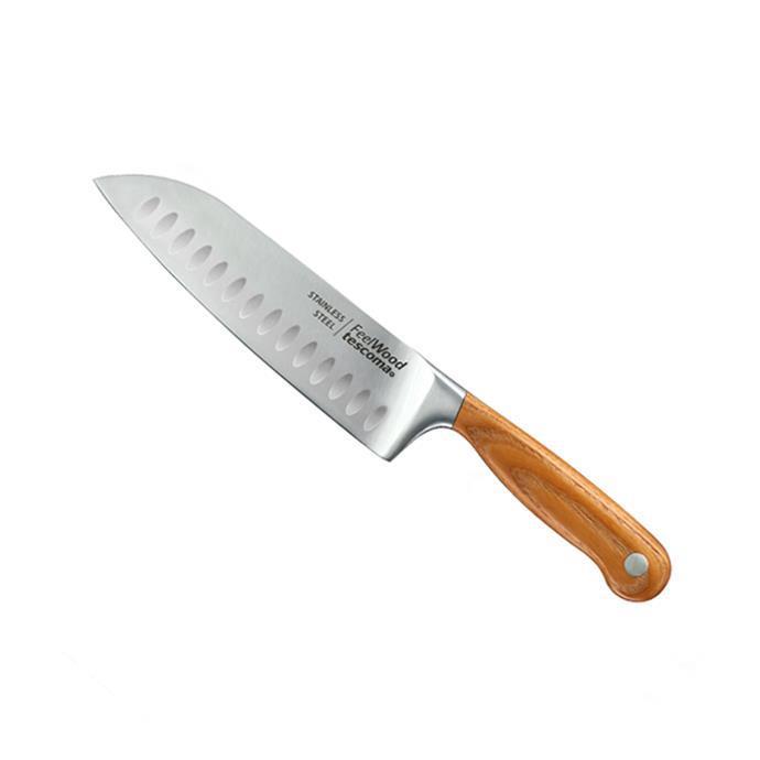 Ніж-сантоку Tescoma FeelWood 30 см