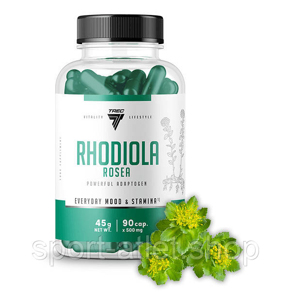 Натуральна добавка Trec Nutrition Rhodiola Rosea, 90 капсул, фото 1