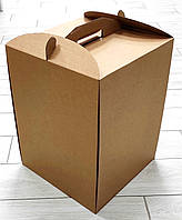 Тортова коробка з целюлозного картону 300*300*400